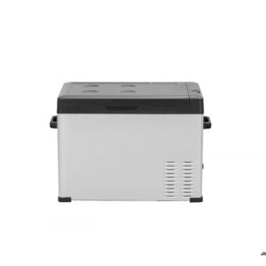 Steamy-E glacière électrique à compresseur - Single Zone - 36 litres - 12V et 230V - pour voiture et camping - Argent