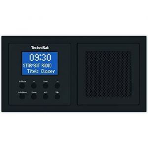 Radio encastrable numérique DAB - TECHNISAT - UP 1 - Bluetooth - Noir