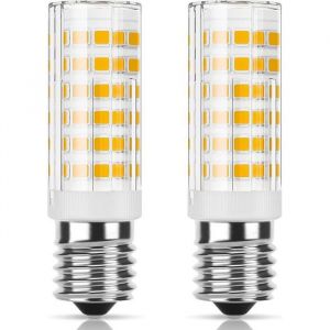 Ampoule LED E14 hotte aspirante 5W &eacute;quivalent halog&egrave;ne 50W Blanc chaud 3000K 550LMpour hotte et frigo Non dimmable 2 Pi&egrave;ces