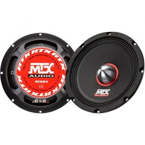 MTX AUDIO - Enceinte auto - MTX grave-médium - RTX84 - Ø20cm - Bobine 51mm - 150W RMS - 600W - Peak 4Ω 977dB/2V/1m vendu à la pièce