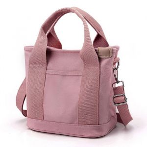 Sac fourre-tout femme petit sac avec fermeture éclair sac à bandoulière toile Hobo et messager