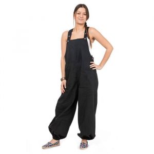 Fantazia - Combinaison salopette femme - Salopette femme noire cool Erin