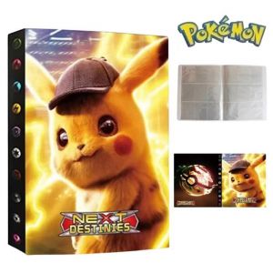 Classeur de rangement cartes Pokémon –  GAVI STORE - Album Pokemon collection 24 pages – 432 cartes - Pochette protège-carte