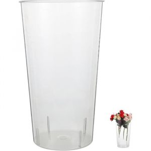 Grand Seau À Fleurs Réveil Seau À Fleurs En Plastique Transparent Vase À Fleurs Seau Pour Mariage Maison Table Pièce Maîtresse Fleur