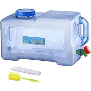 22L Jerricane d&rsquo;Eau avec Robinet Reservoir Eau Camping Car Bidon deau avec Poign&eacute;e Bidon Alimentaire sans BPA Bidon Plastique