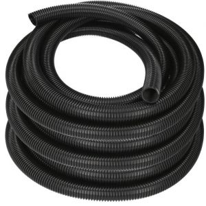 Tuyau Annelé Souple Multi-usages - OEM - 21 mètres - diamètre intérieur 32 mm - Noir