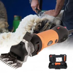 690W Ensemble de tondeuse à mouton - Tondeuse électrique pour - 6 vitesses réglables - Animal Chèvres Alpaga Cisaillement