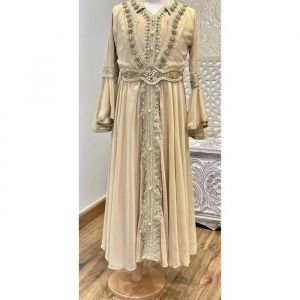 Caftan enfant fille Amira takchita djellaba abaya 4 ans au 14 ans
