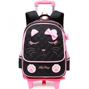 Sac à Dos Filles - ZGEER - Hello Kitty - Trolley - Nylon - Primaire