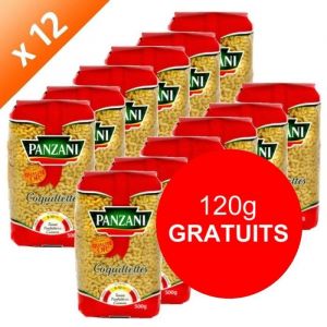 PANZANI Coquillettes 500g  (x12)