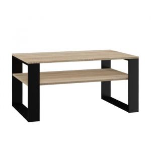 Table Basse - VIVALDI - Modern III - Chêne Sonoma - 90 cm - Design Contemporain