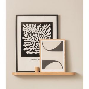 &Eacute;tag&egrave;re Murale Kazai.&reg; Toke en Bois V&eacute;ritable  Flottante et &Eacute;l&eacute;gante pour D&eacute;co et Rangement