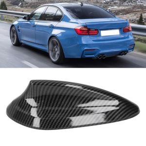 Aileron de requin de toit Garniture Aileron de Requin dAntenne de Voiture Style Fibre de Carbone pour F22 F30 auto kit - Vvikizy
