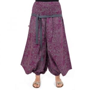 Fantazia - Pantalon baba cool femme - Pantalon sarwel femme print Buddhi