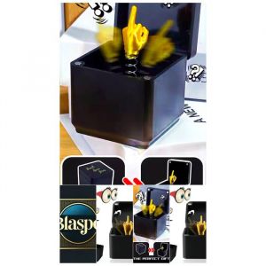 Bo&icirc;te Surprise Humoristique &ndash; Bo&icirc;te Cadeau avec Main Farceuse &agrave; Ressort