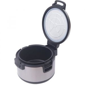 Grand multicuiseur électrique 19L - Multicuiseur à vapeur - Grande capacité - Pour garder au chaud le riz la bouillie la soupe