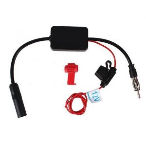 Amplificateur de Signal Radio FM-AM 12V 80 108MHZ antenne pour voiture bateau marin Auto Black -FY613