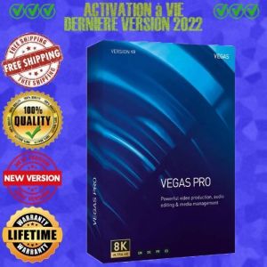 Logiciel de montage vidéo - MAGIX - VEGAS Pro 2022 - Activation à vie - Livraison rapide - PC Windows