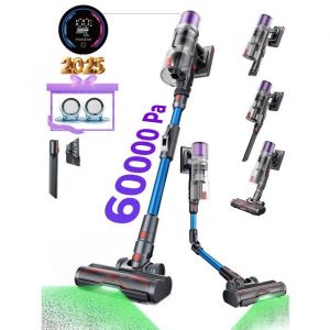 Aspirateur balai sans fil - PROSCENIC - P16 - 60Kpa - Autonomie 65 Min - Tube pliable - LED Verte
