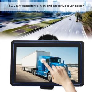 Navigateur GPS de voiture de camion de 7 pouces 8GB ROM Bluetooth Locator Navigation Carte gratuite 30 langues HB054isCdav:fal