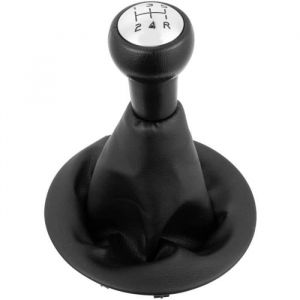 Pommeau de Levier de Vitesse avec Soufflet Compatible pour Peugeot Partner 2008-2022 Citroen