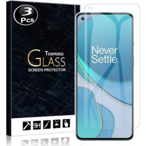 Vitre protection ecran pour OnePlus 8T 5G Verre trempé incassable lot de [X3] Tempered Glass