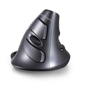 ZeleSouris 2.4GHz Souris ergonomique verticale sans fil Mouse verticale Laser ergonomique Avec Nouveau Emballage