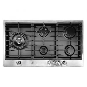 Table de cuisson à gaz - Gurari - TY905VPGC - 90 cm - 5 brûleurs - 40 kW WOK