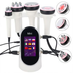 Appareil de traitement du visage 4 en 1 Machine de cavitation liposuccion par 40K appareil amincissant liposuccion par ultrasons