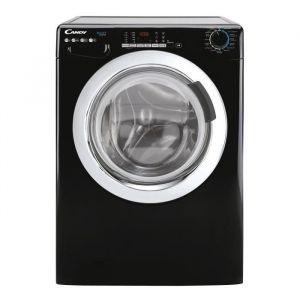 Lave-linge hublot CANDY CSS1410TWMCBE/FR - 10 kg - Induction - Vapeur - 1400 trs/min - Classe A - programmes rapides - Noir