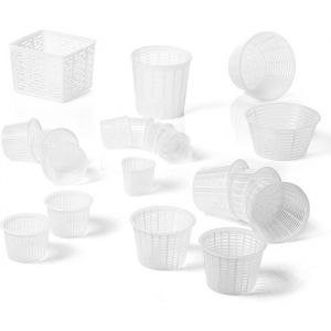 AlcoFermBrew Lot de 19 moules à fromage - Paniers pour faire des ricotta des fromages à pâte molle