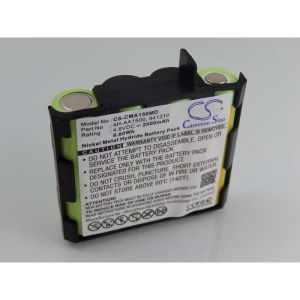 Batterie vhbw NiMH 2000mAh pour simulateur musculaire Compex Fit 1.0 Fit 3.0 Full Fitness
