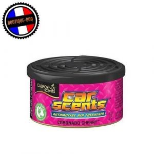 Désodorisant Assainisseur DAir Voiture Boîte CALIFORNIA CAR SCENTS Parfum Cerise Coronado Cherry - 60 Jours De Senteurs