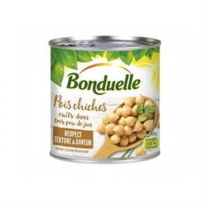 BONDUELLE - Pois Chiches Cuits Dans Très Peu De Jus 265G - Lot De 4
