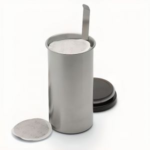 Boite à dosette Senseo - WEIS - Boite à thé - Gris - Cylindrique - Compatible lave-vaisselle