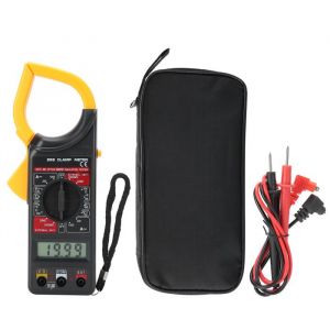 Pince amp&egrave;rem&eacute;trique num&eacute;rique amp&egrave;rem&egrave;tre portatif voltm&egrave;tre multim&egrave;tre &eacute;lectronique outil de mesure DT‑266
