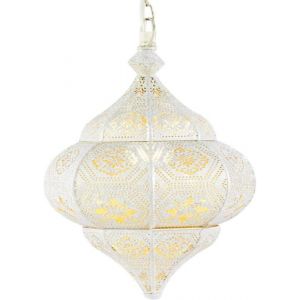Lampe Suspension Lnaire marocaine Layan 40cm dorée E14 Douille  Plafonnier Lustre de Salon marocain oriental  Lanterne électriqu303