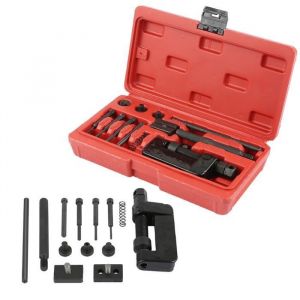 Kit doutils - QUIIENCLEE - Kit riv&eacute; d&eacute;rive cha&icirc;ne moto - Presse &agrave; cha&icirc;ne - Riveteuse - Accessoires inclus