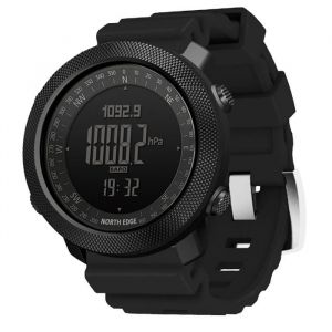 Montre connectée pour hommes horloge  boussole altimètre baromètre podomètre numérique étanche 50m[M2]