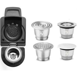 Adaptateur de transfert Dolce Gusto multi-fonction pour capsules Nespresso originales goût de maçonnerie et économie dargent C
