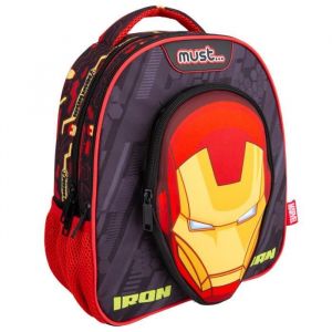 Sac à dos - AVENGERS - Iron Man - 31 CM - Maternelle - Mixte - Zippée