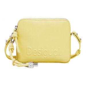 Desigual Sac &agrave; &eacute;paule bandouli&egrave;re jaune clair pour femme - Julia Crossbody Bag Amarillo Pastel 300235