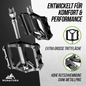 pédales de bicyclette mtb pédales de bicyclette mountainbike pédales de bicyclette set de pédales de - Comme neuf