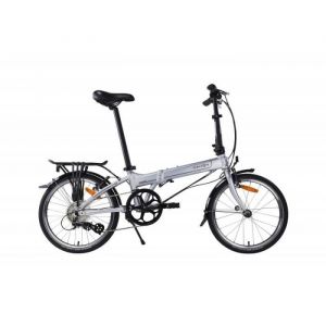 Vélo de ville - loisir - Massi Mariner D8 - Argenté - 145/185 cm
