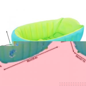 OMABETA baignoire pour enfant Baignoire gonflable pour bébé Baignoire pour bébé Baignoire puericulture set L pour 155-160cm
