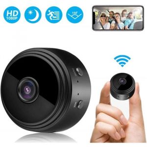 Mini Camera Espion HD 1080P Portable Mini Camera WiFi Surveillance de la S&eacute;curit&eacute; &agrave; la Maison sans fil Cam&eacute;ra Espion Minus 3097