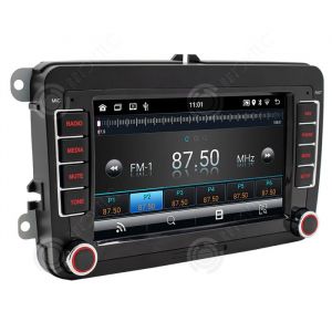 INN Caméra de recul 7 pouces 2+64 Go USB autoradio bluetooth 51 autoradio double din compatible avec carplay sans fil et radio