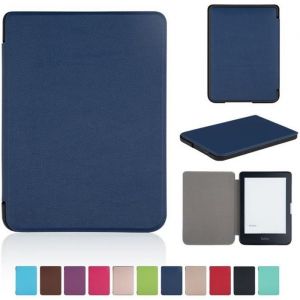 Coque Liseuse Num&eacute;rique Kobo Clara HD Etui Ebook avec Rabat Magn&eacute;tique pour Kobo Clara HD - Bleu