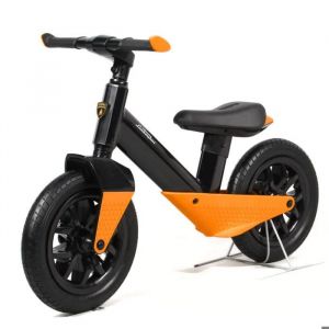 Lamborghini Draisienne Enfant - 3 à 6 ans - Vélo déquilibre - Roues de 12 - Orange