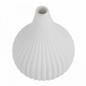 Vase &agrave; fleurs - VVIKIZY - C&eacute;ramique - Blanc - Design contemporain - Grand et petit formats